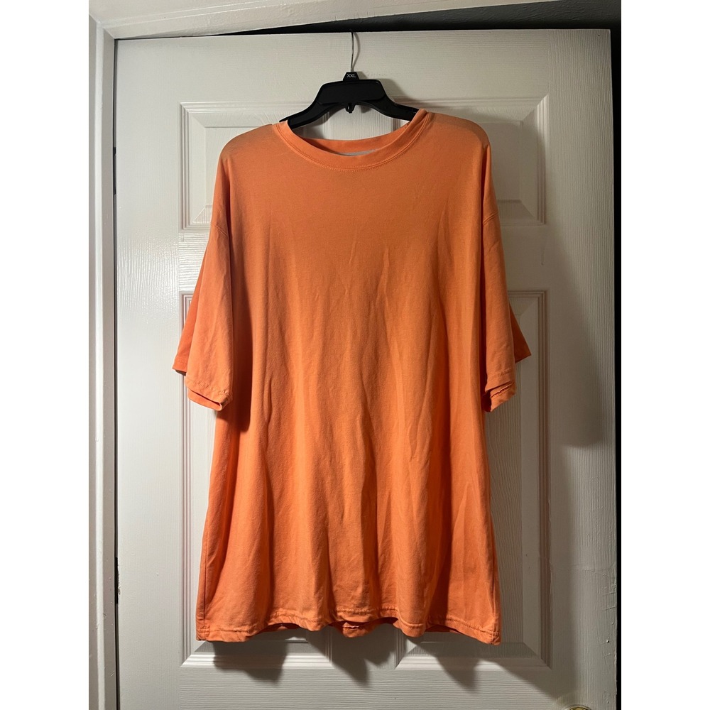 Clearwater Outfitters Angler Men XL Orange ShortSleeve Crew Neck T-Shirt Stretch